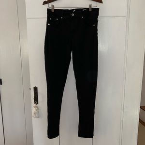rag & bone Black Skinny Jean Size 31